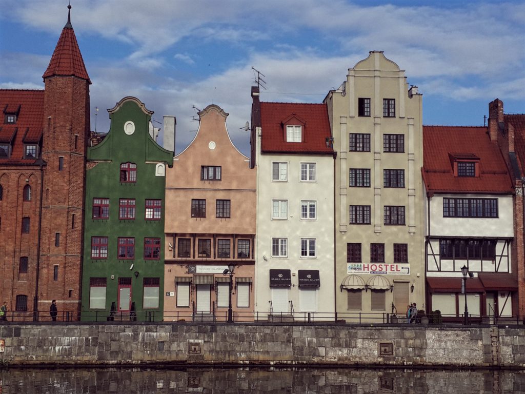 colorful houses of Gdańsk