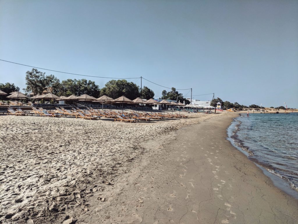 Agios Georgios Beach in Naxos