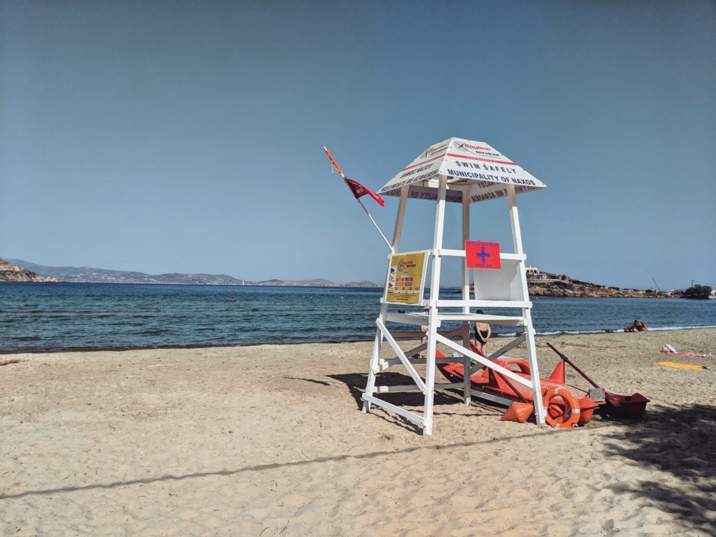 Agios Georgios Beach in Naxos