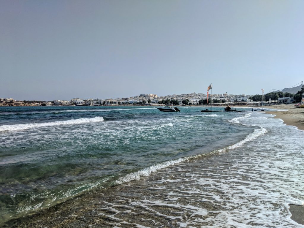 Agios Georgios Beach in Naxos